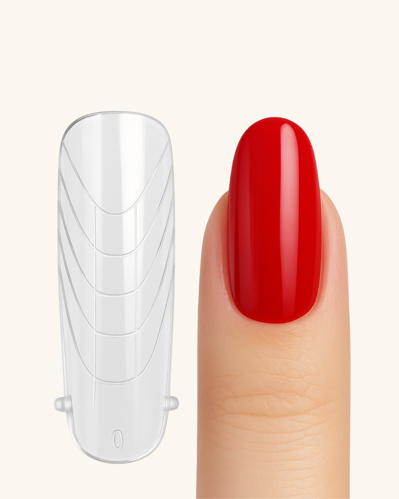 Glamnailsprofessional Dual Form Nageltips | Round (120 stuks)