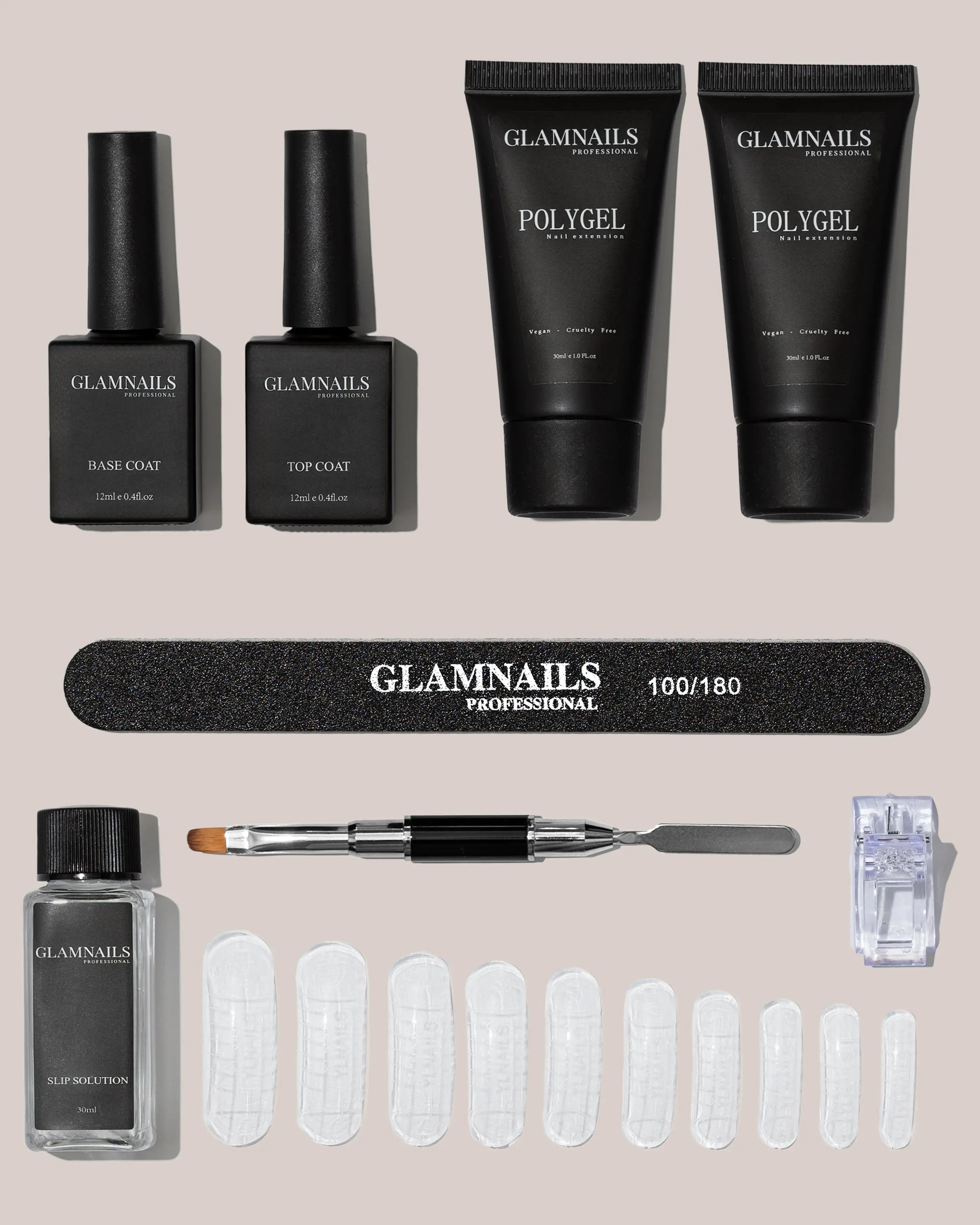 Glamnailsprofessional Santé & beauté > Soins des ongles > Gel pour ongles Polygel Kit de démarrage | 1+1 Couleurs Gratuites