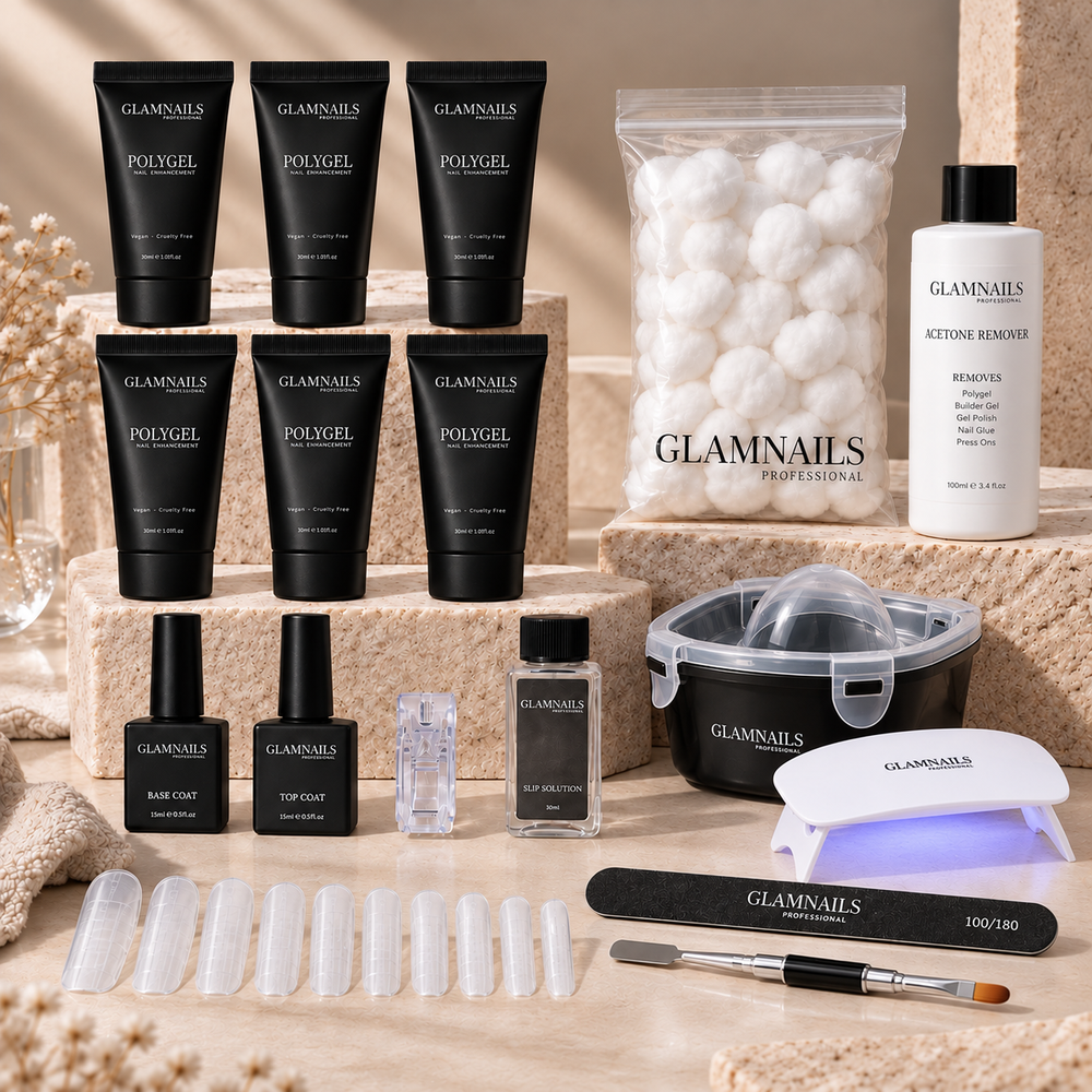 Polygel Starter Kit | 3+3 Free Colors
