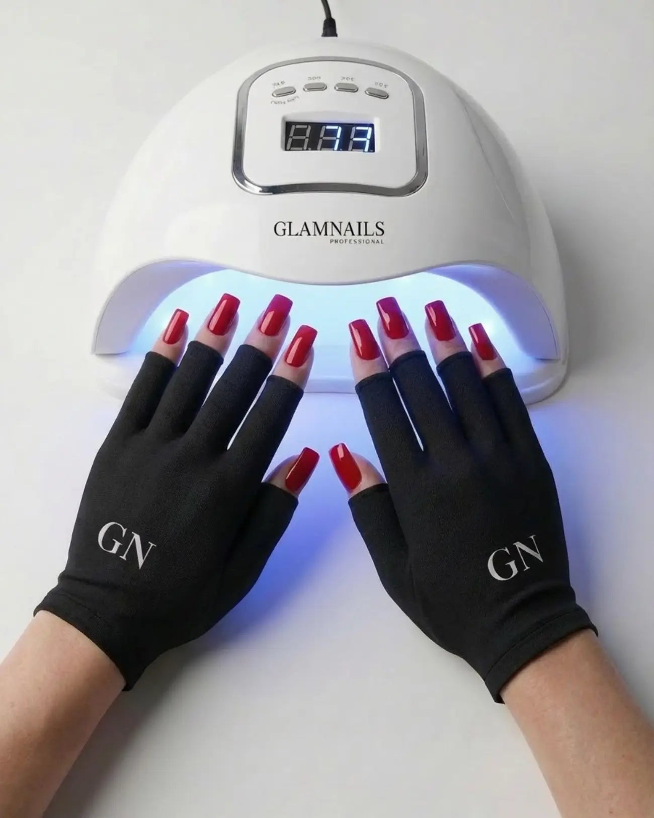 Gants de manucure anti-UV Glamnailsprofessional – UPF50+