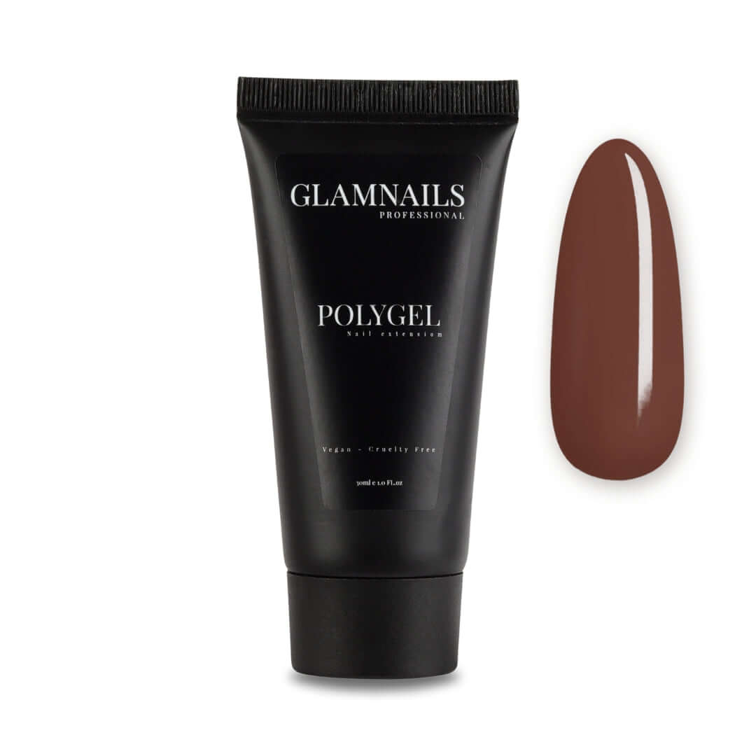 Glamnailsprofessional polygel Chocolate Mousse