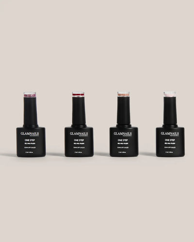 Glamnailsprofessional Santé et beauté > Soins des ongles > Gel à ongles One Step Gel Polish Color Set | Choisissez 4 couleurs